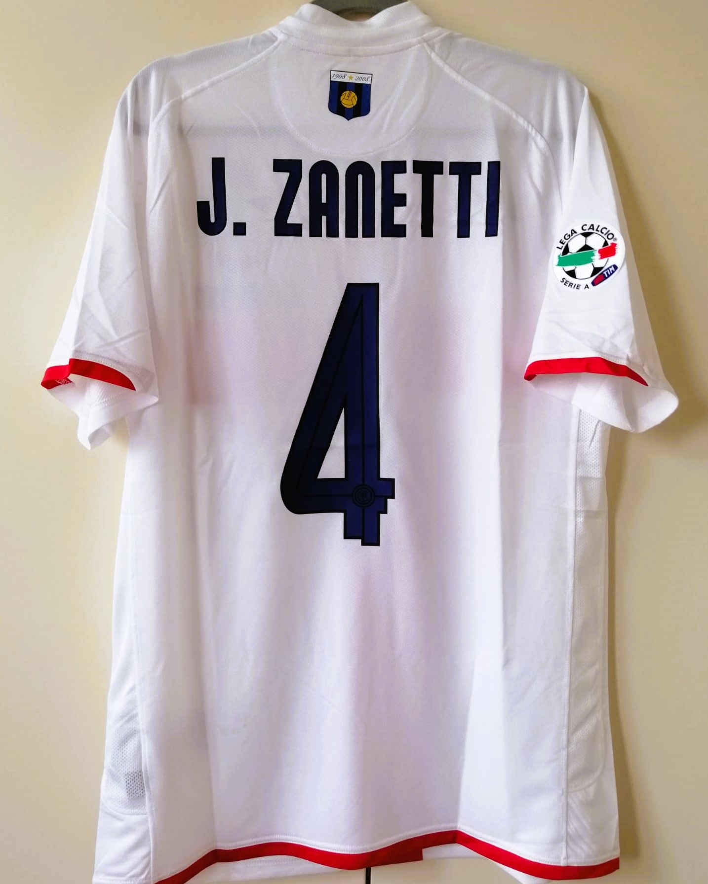 ZANETTI JAVIER 2007 08 Int