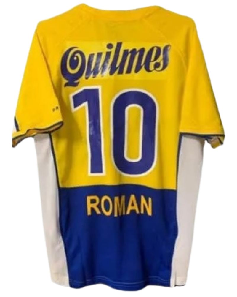 BOCA JUNIORS 2001-02 Roman Riquelme (away) - Urbn Football