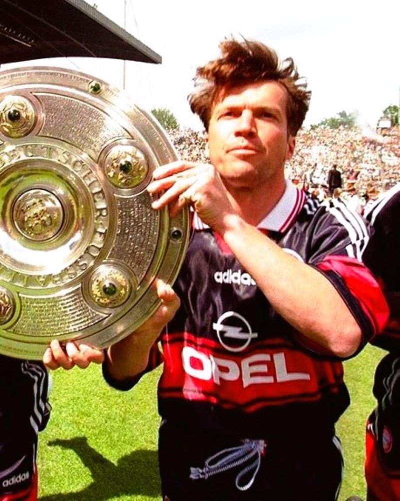 BAYERN MONACO 1998-99 Lothar Matthaus (away) - Urbn Football