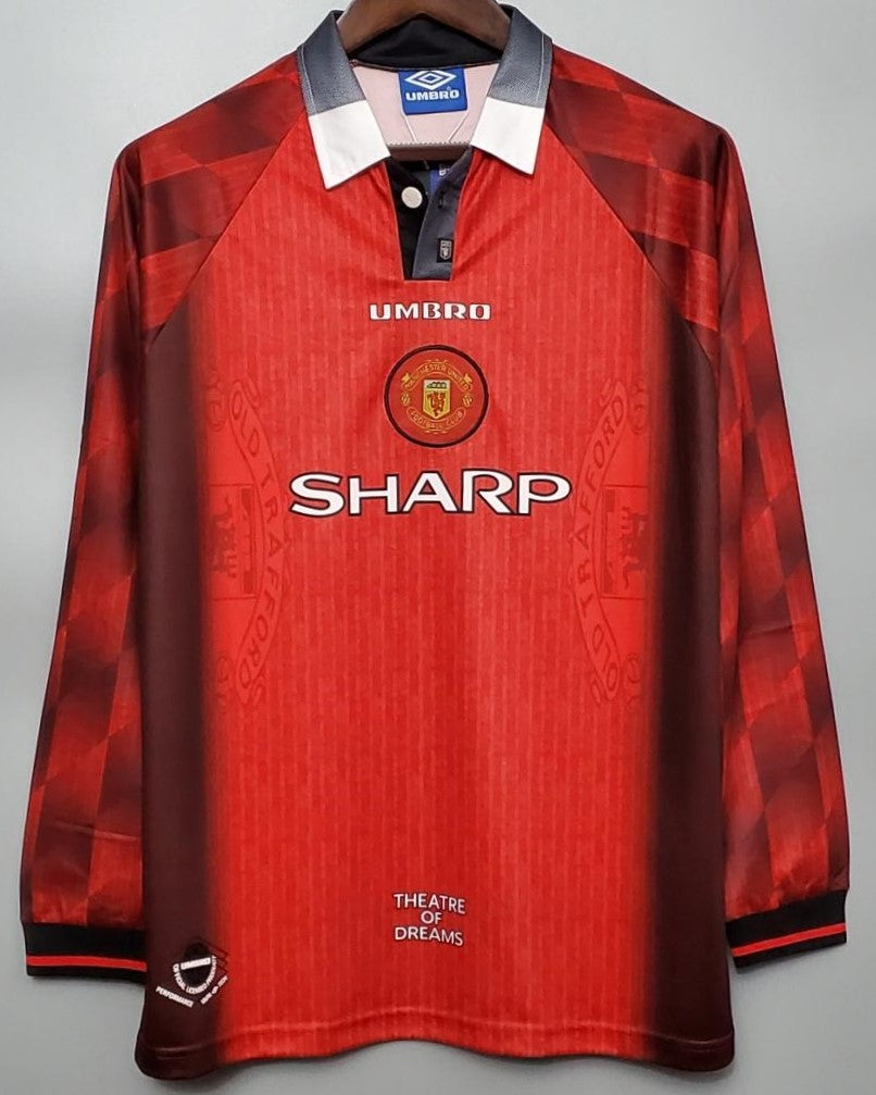 1996-98 Manchester United Third Shirt Cantona #7 - 8/10 - (XXL)