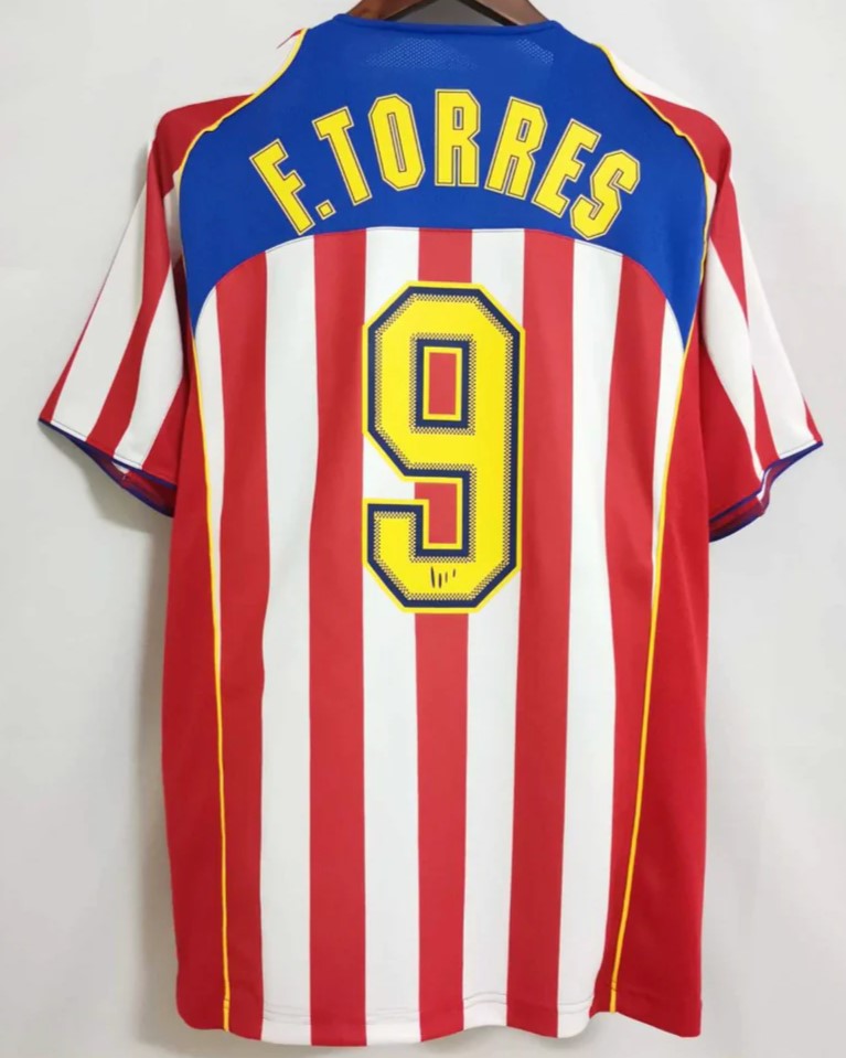 QUADRO MAGLIA FERNANDO Torres Atletico Madrid Stagione 2002/2003 EUR 280,00  - PicClick IT