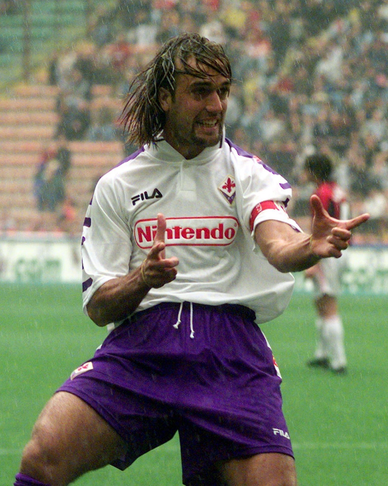 FIORENTINA 1999-00 Gabriel Batistuta (fuera)